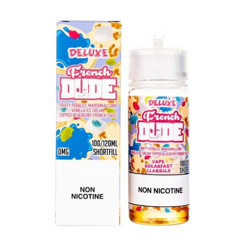 Deluxe French Dude 100ml Shortfill E-Liquid by Vap...