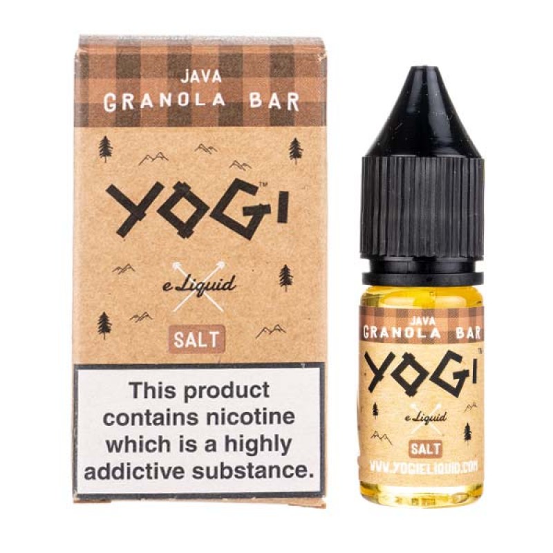 Java Granola Bar Nic Salt E-Liquid by Yogi Salts