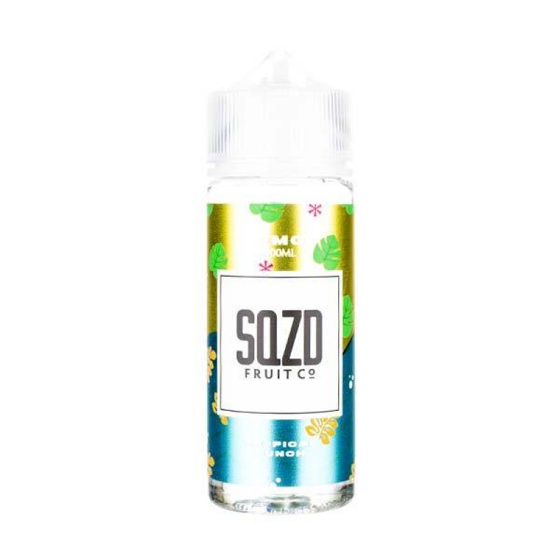 Tropical Punch 100ml Shortfill E-Liquid by SQZD Fr...