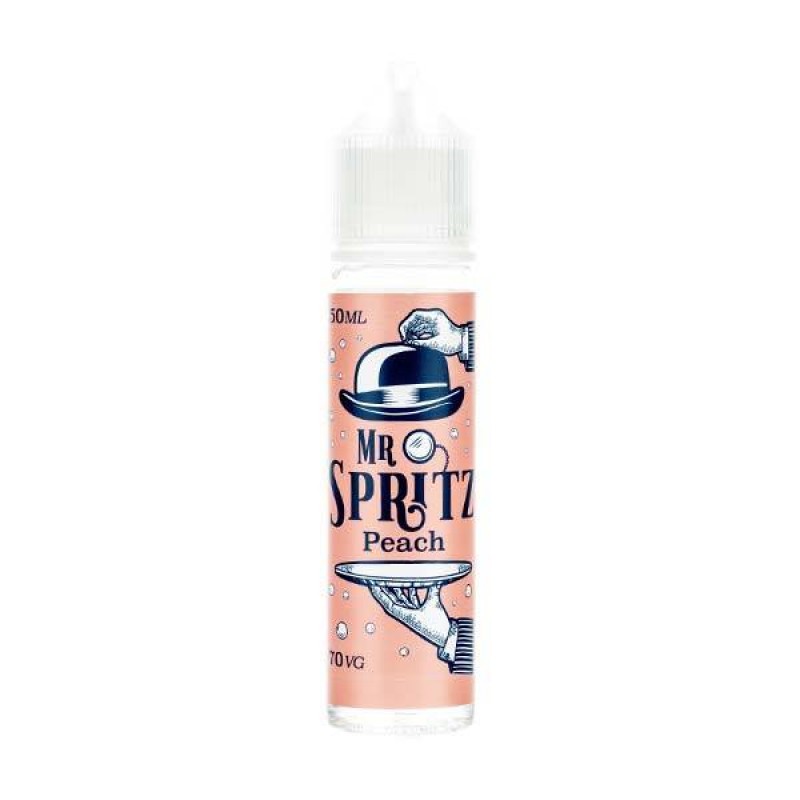 Peach Shortfill E-Liquid by Mr Spritz