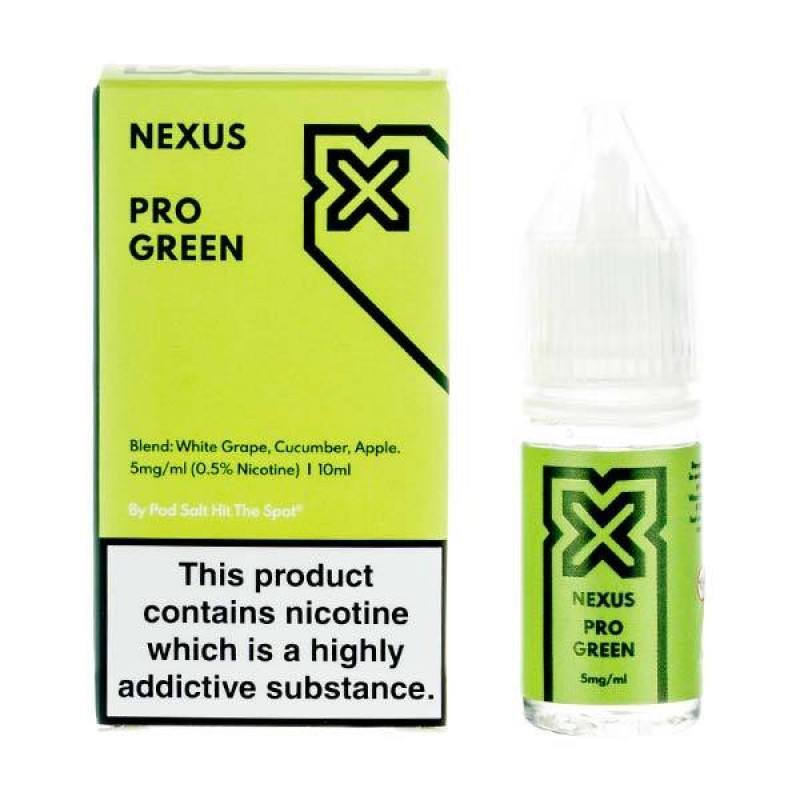 Pro Green Nic Salt E-Liquid by Pod Salt Nexus