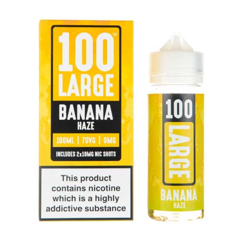 Banana Haze Shortfill E-Liquid by 100 Large