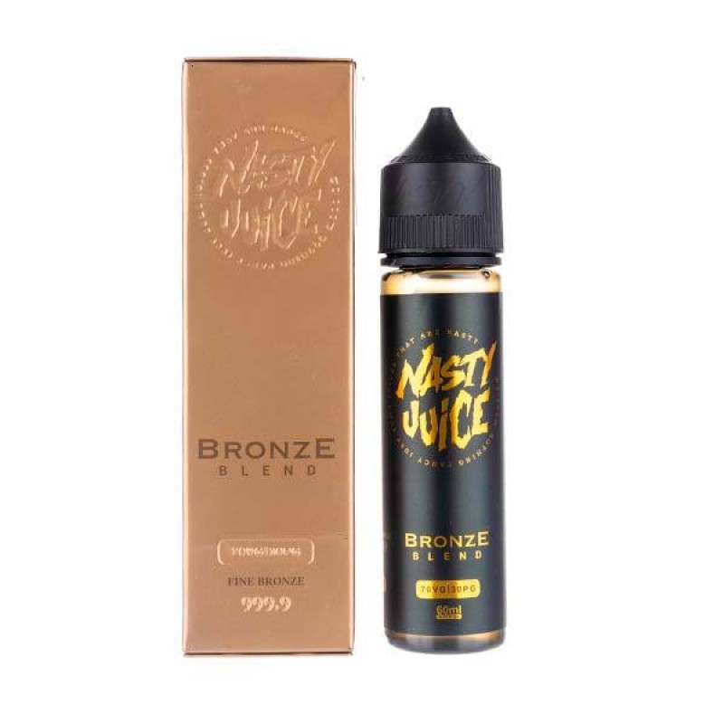 Tobacco Bronze Blend Shortfill E-Liquid by Nasty J...