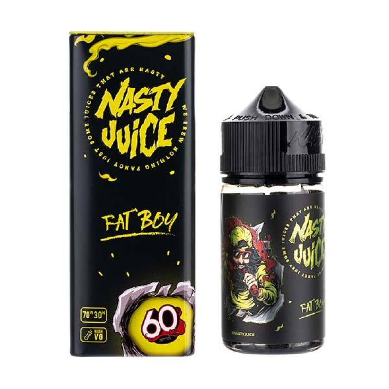 Fat Boy Shortfill E-Liquid by Nasty Juice