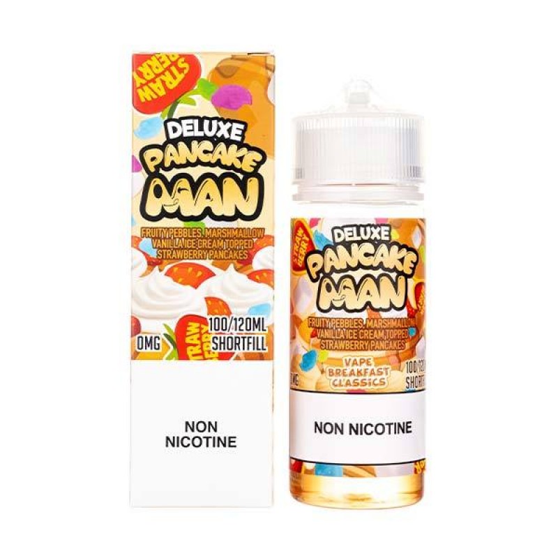 Deluxe Pancake Man 100ml Shortfill E-Liquid by Vap...