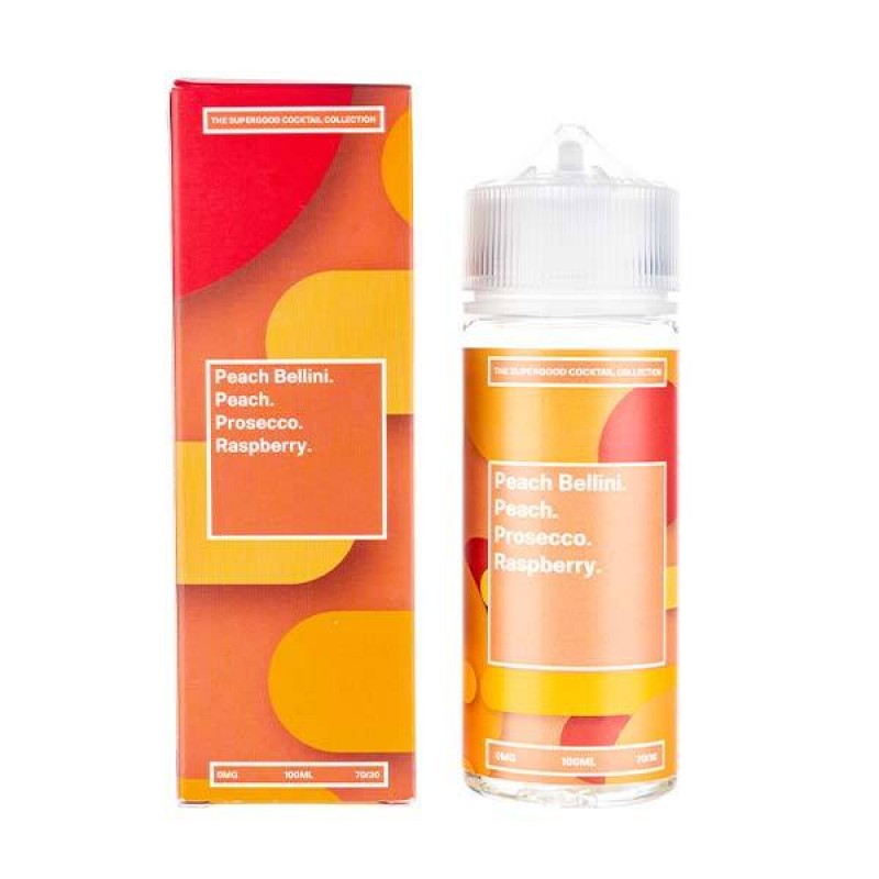 Peach Bellini 100ml Shortfill E-Liquid by Supergoo...