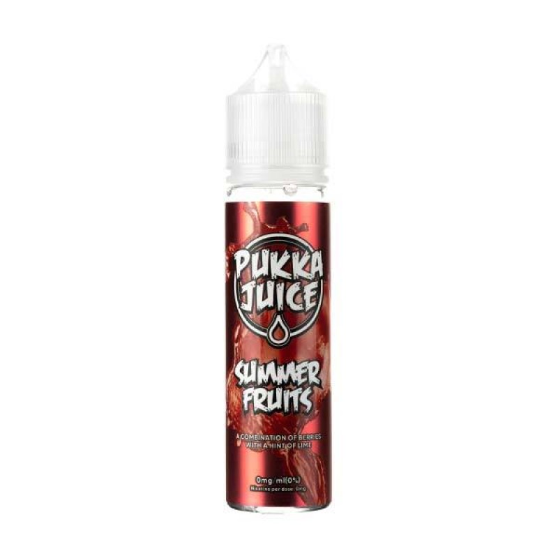 Summer Fruits Shortfill E-Liquid by Pukka Juice