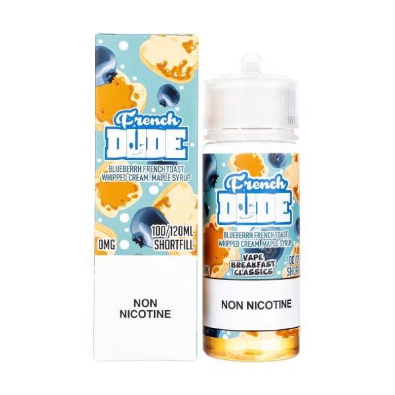 French Dude 100ml Shortfill E-Liquid by Vape Break...