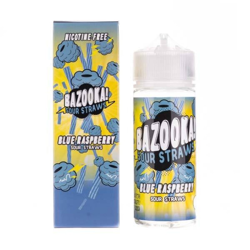 Blue Raspberry Sours Shortfill E-Liquid by Bazooka