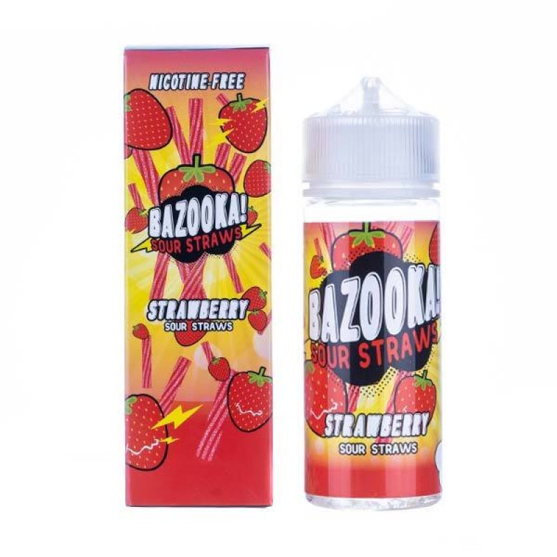 Strawberry Sours Shortfill E-Liquid by Bazooka