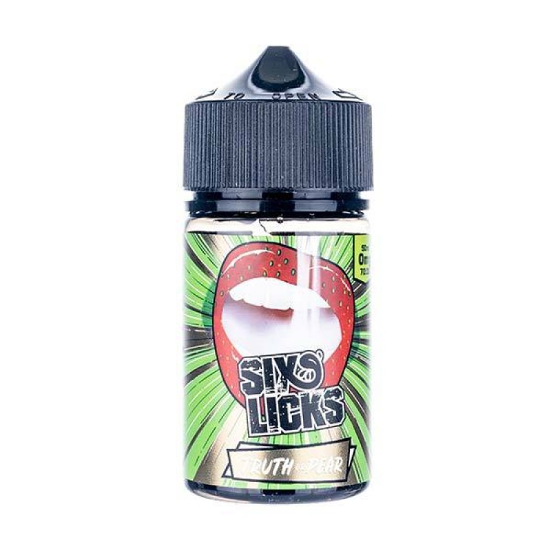 Truth or Pear 50ml Shortfill E-Liquid by Six Licks