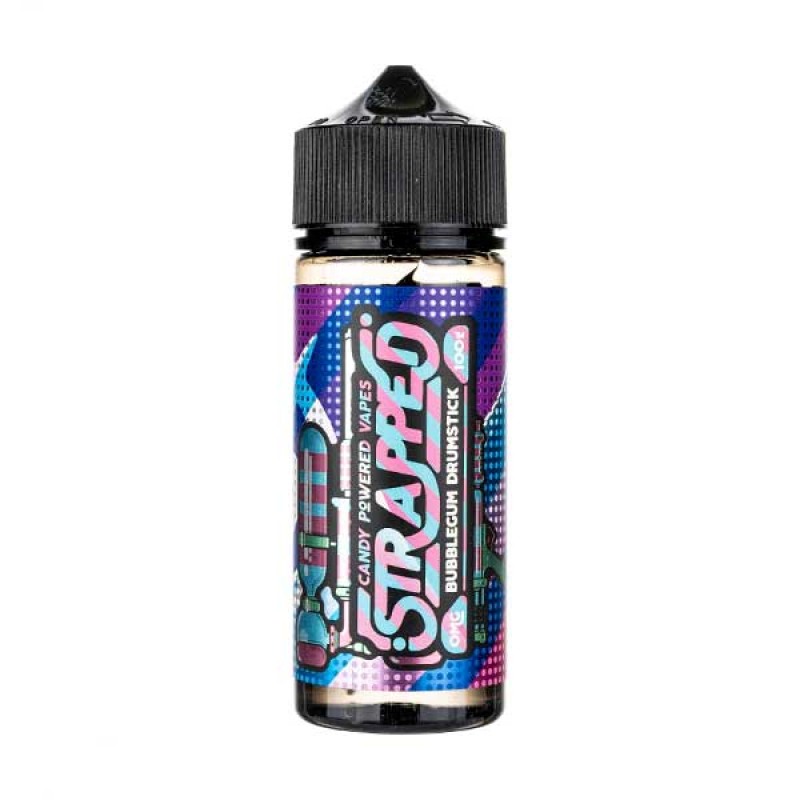 Bubblegum Drumstick Shortfill E-Liquid by Strapped