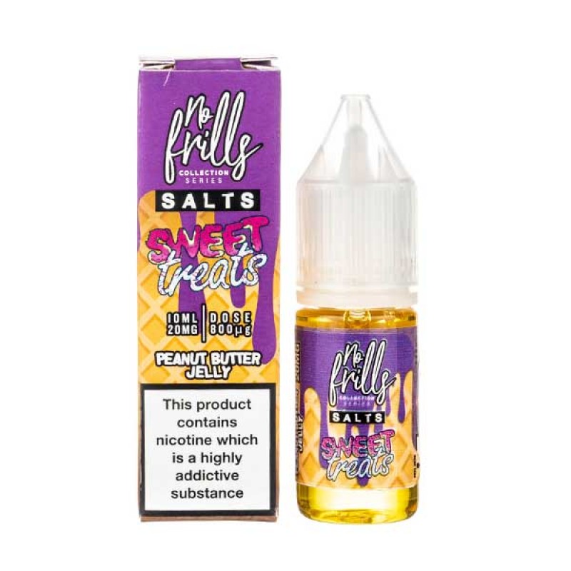Peanut Butter & Jelly Nic Salt E-Liquid by No Fril...