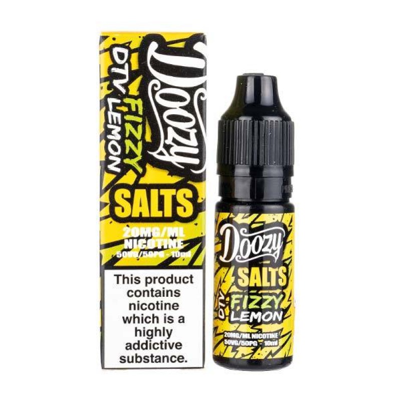 Fizzy Lemon Nic Salt E-Liquid by Doozy