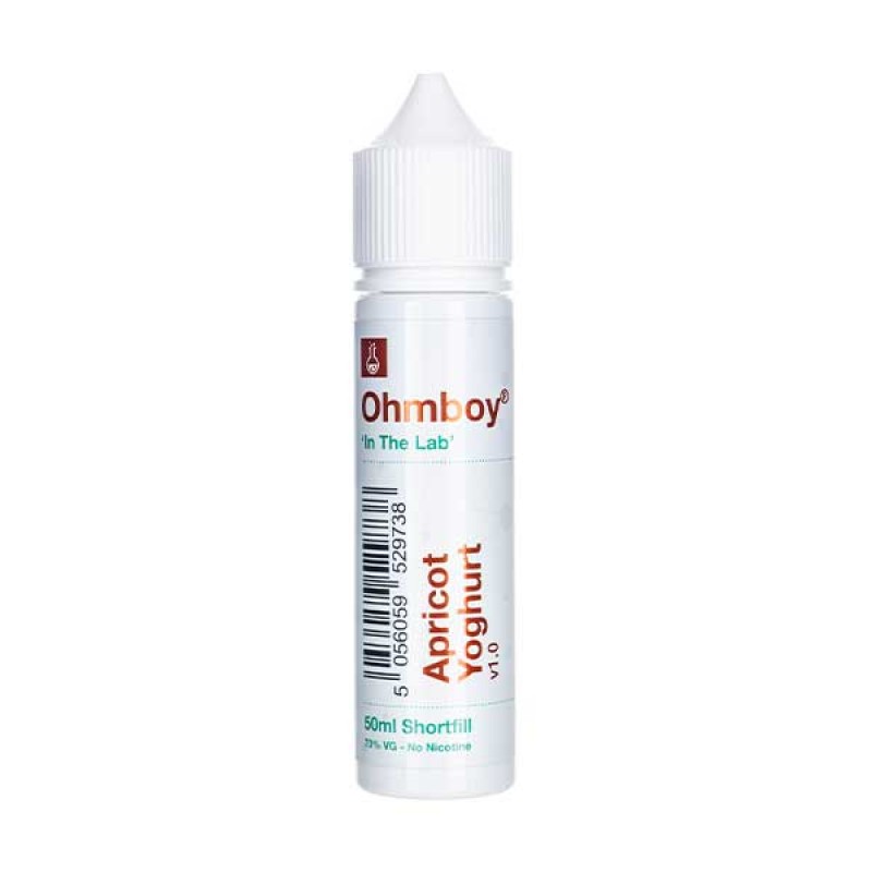 Apricot Yoghurt Shortfill E-Liquid by Ohm Boy