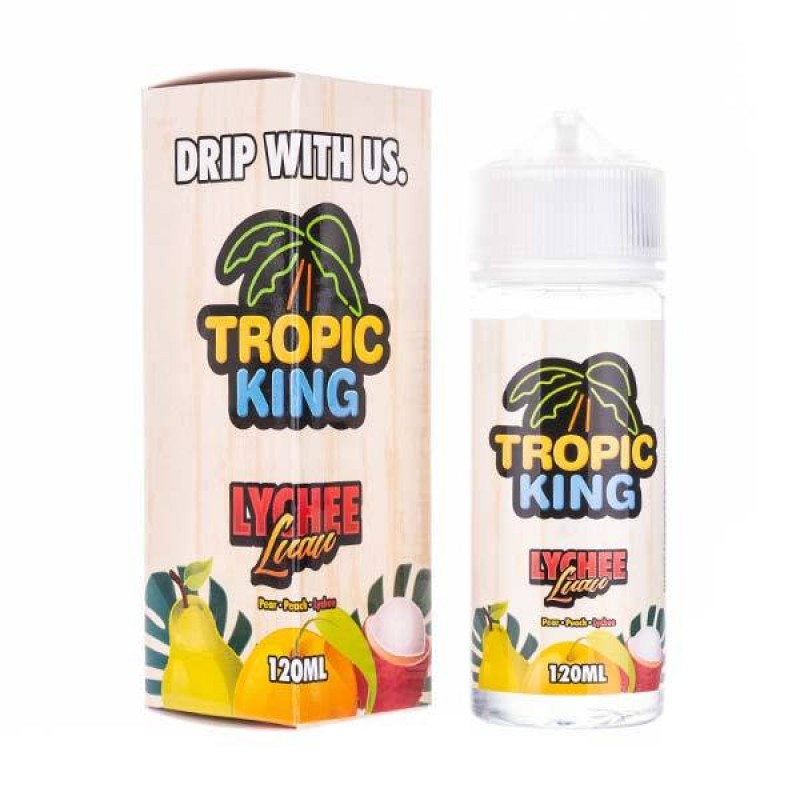 Lychee Lau Shortfill E-Liquid by Tropic King