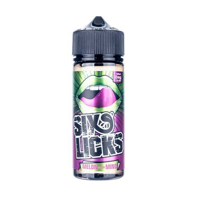 Melon On My Mind 100ml Shortfill E-Liquid by Six L...