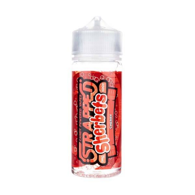 Cherry Sherbet Shortfill E-Liquid by Strapped