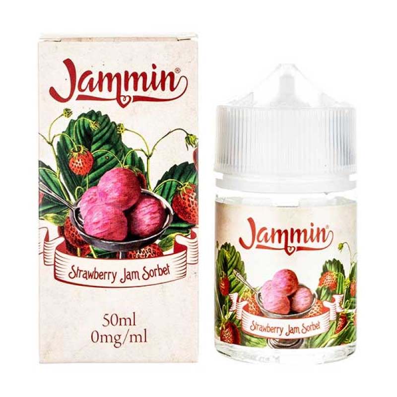 Strawberry Jam Sorbet Shortfill E-Liquid by Jammin