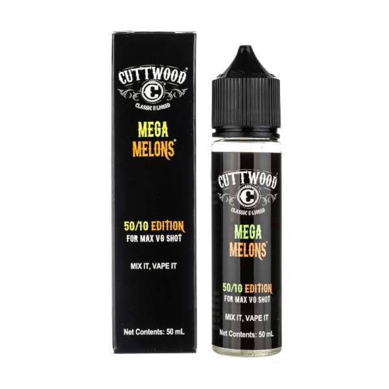 Mega Melons Shortfill E-Liquid by Cuttwood