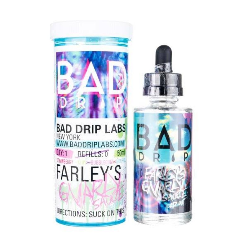 Farley's Gnarly Sauce Iced Out Shortfill E-Liquid ...