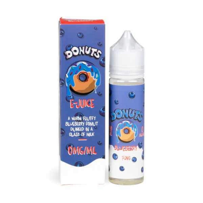 Blueberry Shortfill E-Liquid by Donuts