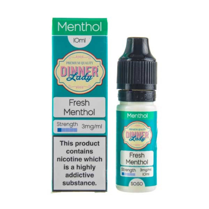 Fresh Menthol 50/50 E-Liquid by Dinner Lady