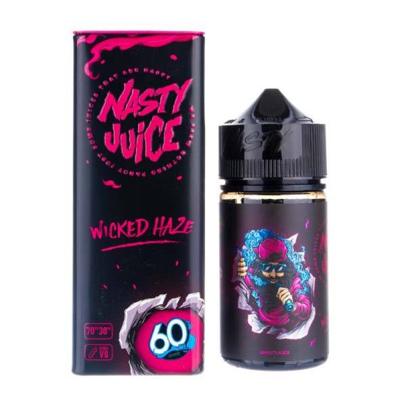Wicked Haze Shortfill E-Liquid by Nasty Juice