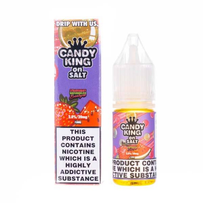 Strawberry Watermelon Bubblegum Nic Salt E-Liquid ...