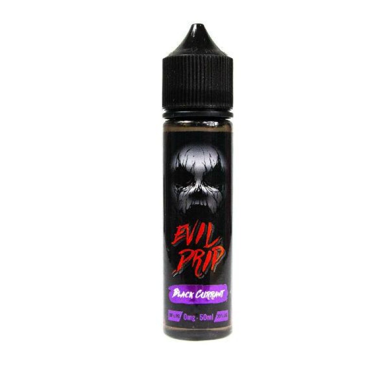 Blackcurrant Shortfill E-Liquid by Evil Drip