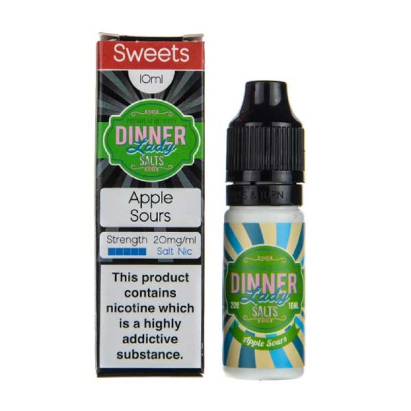 Apple Sours Nic Salt E-Liquid by Dinner Lady