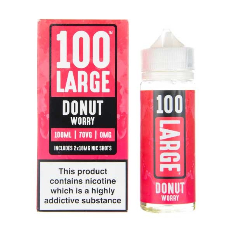 Donut Worry Shortfill E-Liquid by 100 Large