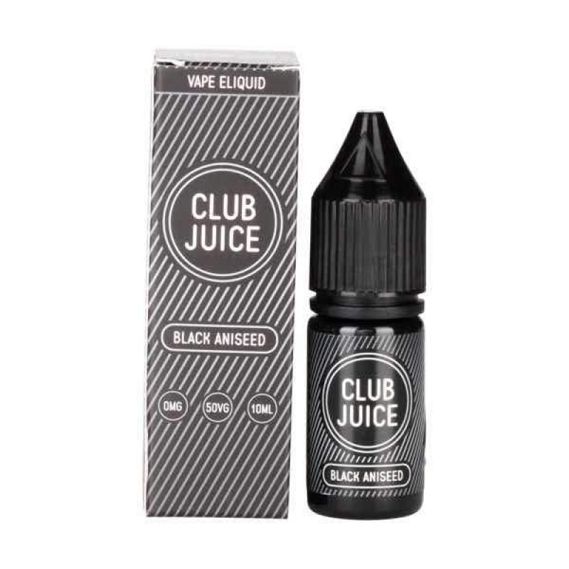 Black Aniseed E-Liquid by Club Juice