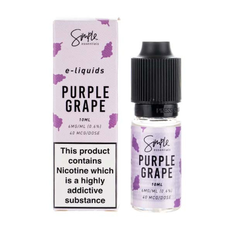 Purple Grape E-Liquid by Simple Essentials