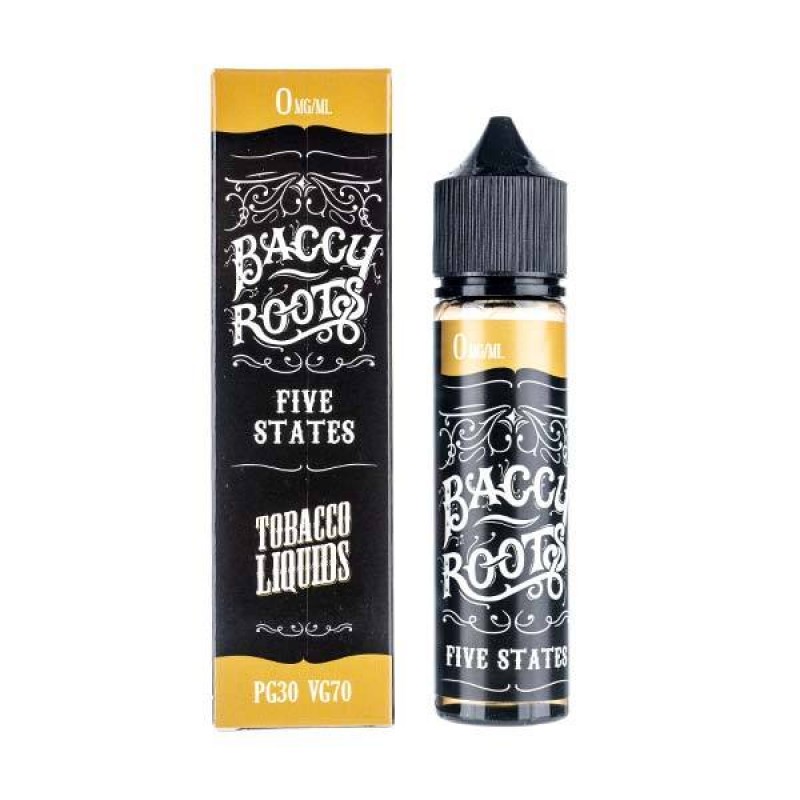 Five States Shortfill E-Liquid by Baccy Roots