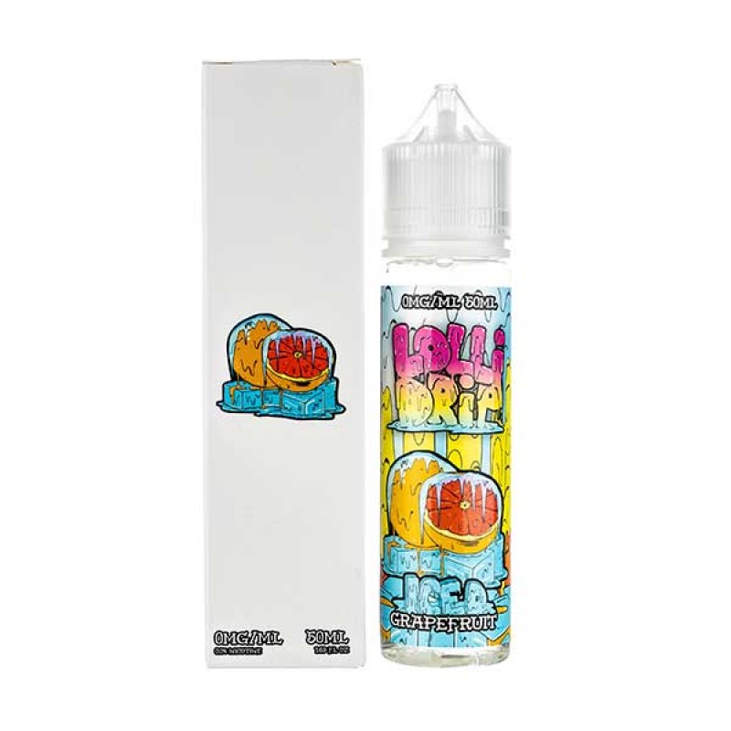 Grapefruit Iced Shortfill E-Liquid by Lollidrip