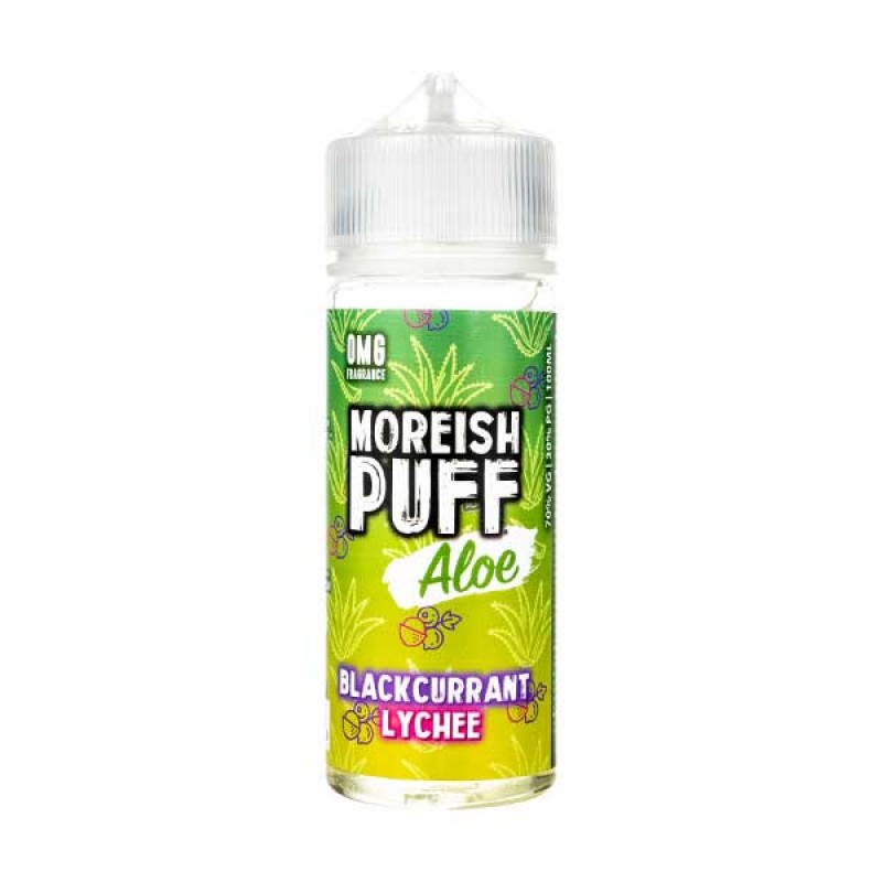 Blackcurrant Lychee Aloe Shortfill E-Liquid by Mor...