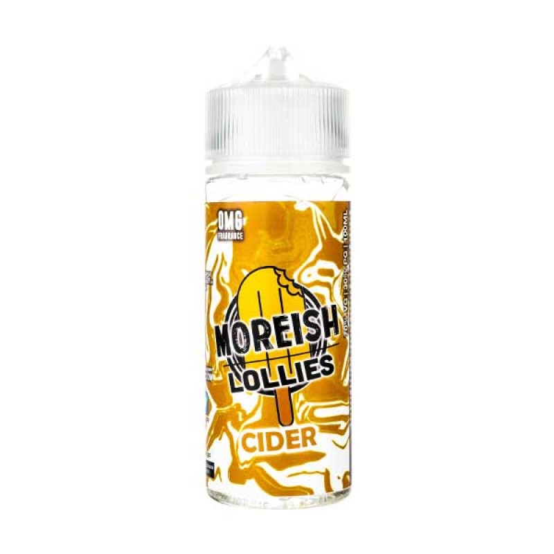 Cider Lollies Shortfill E-Liquid by Moreish Puff