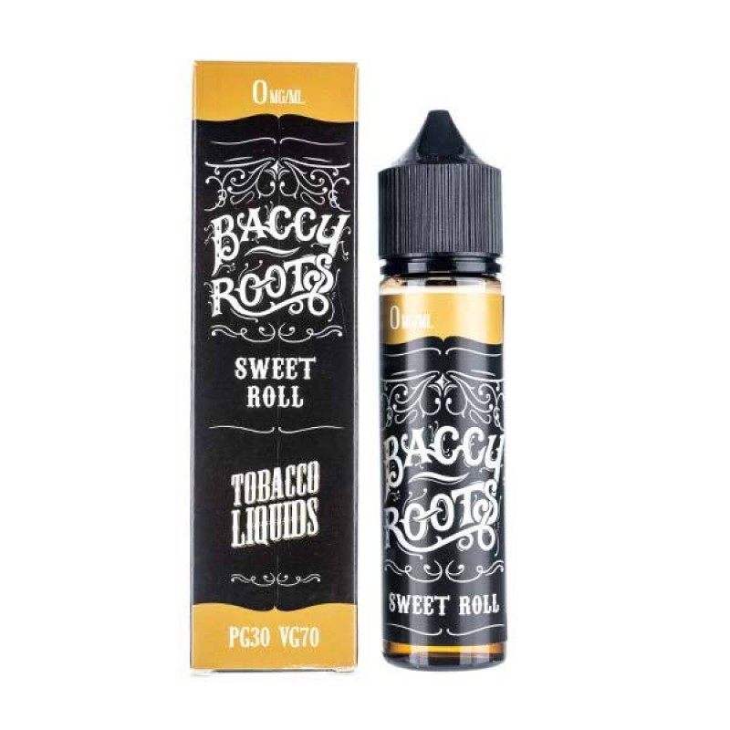 Sweet Roll Shortfill E-Liquid by Baccy Roots