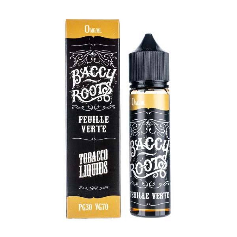 Feuille Verte Shortfill E-Liquid by Baccy Roots