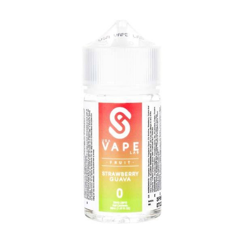 Strawberry Guava Shortfill E-Liquid by USA Vape La...