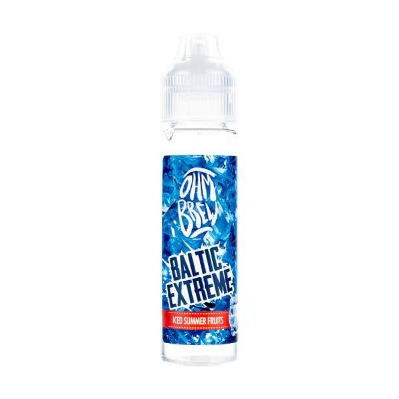 Iced Summer Fruits Shortfill E-Liquid by Ohm Brew