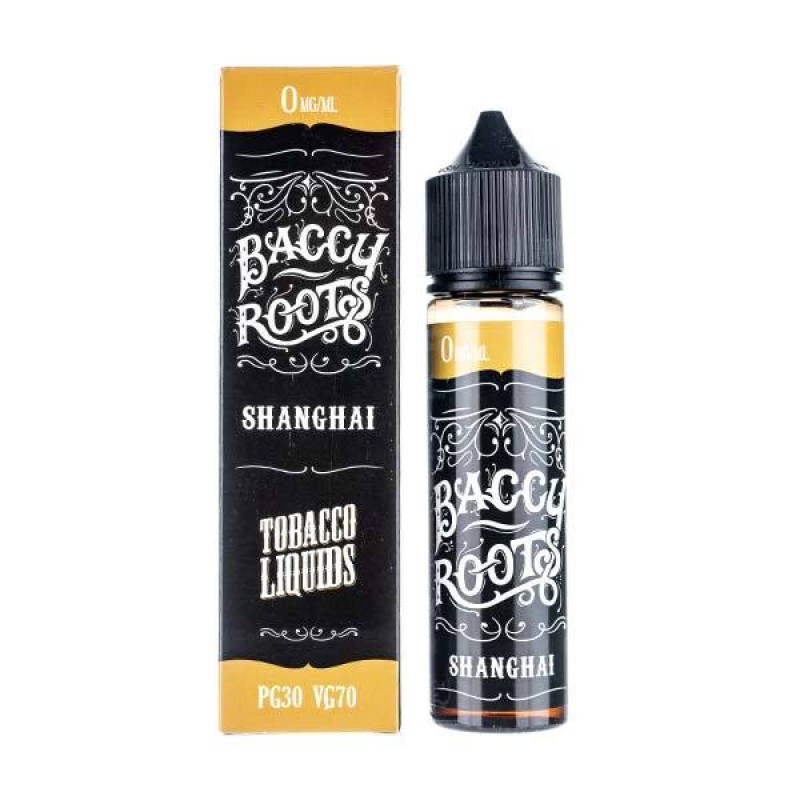 Shanghai Shortfill E-Liquid by Baccy Roots