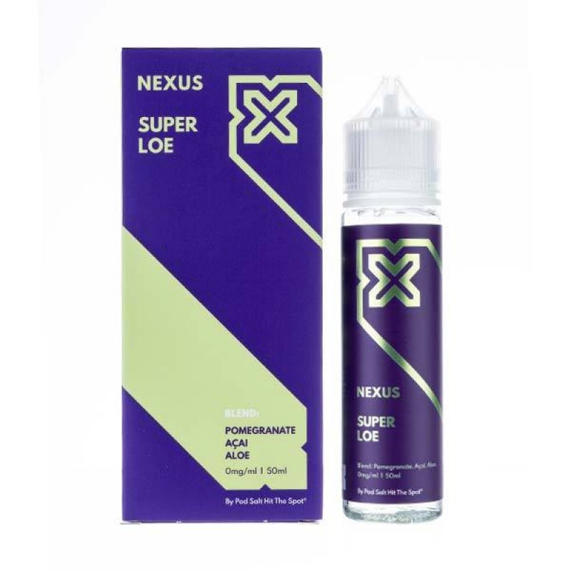 Super Loe Shortfill E-Liquid by Pod Salt Nexus