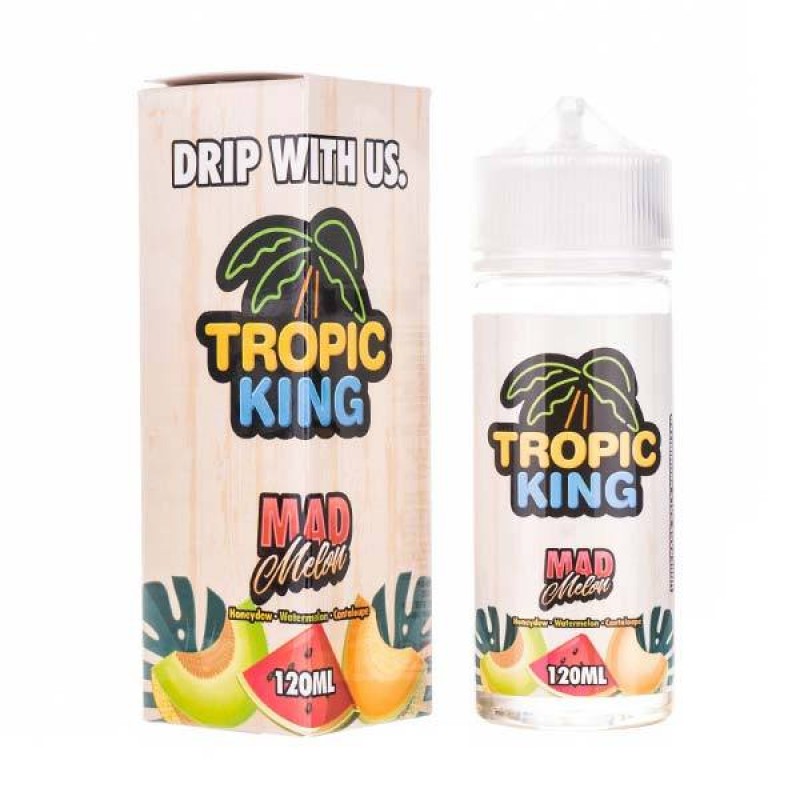 Mad Melon Shortfill E-Liquid by Tropic King