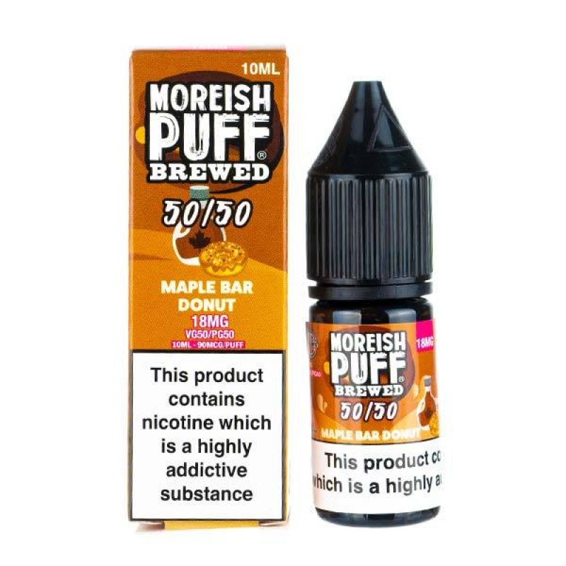 Maple Bar Donut Brewed 50/50 E-Liquid by Moreish P...