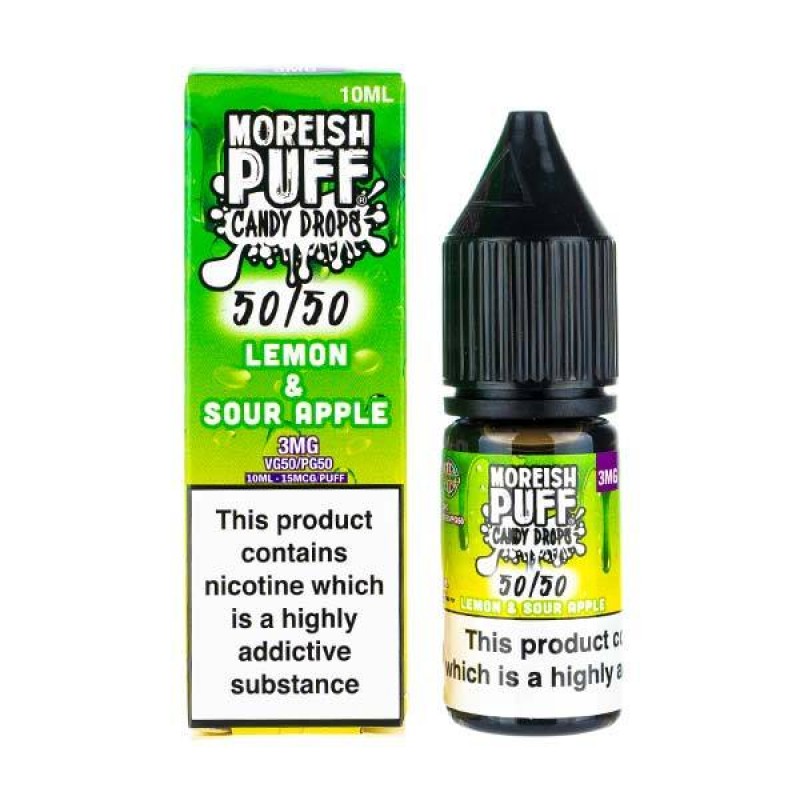 Lemon & Sour Apple Candy Drops 50/50 E-Liquid by M...