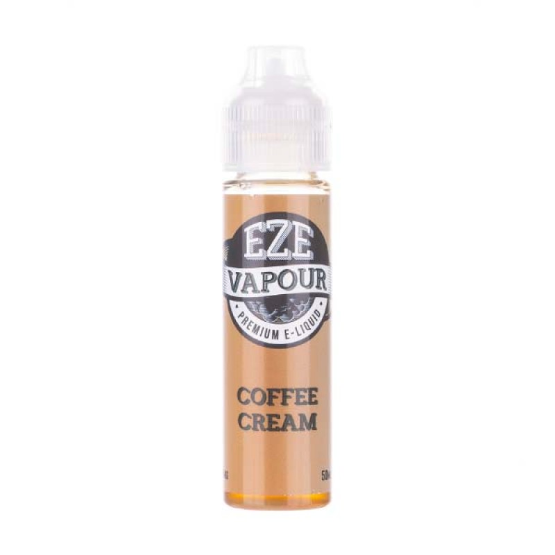 Coffee Cream 50ml Shortfill E-Liquid by EZE Vapour