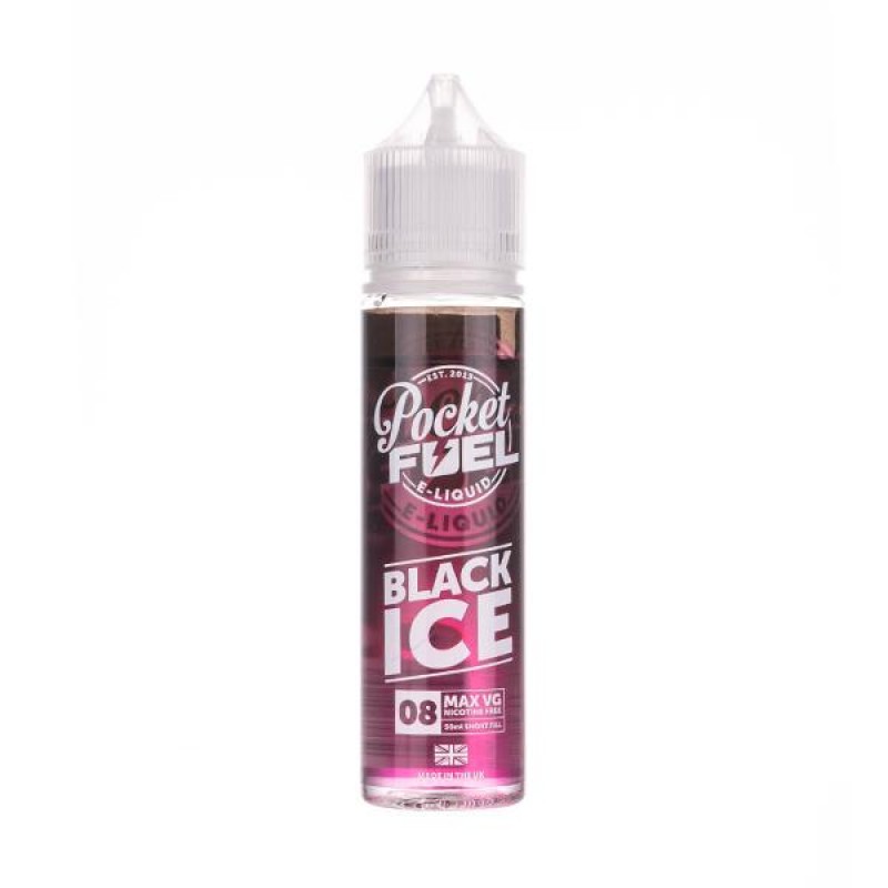 Black Ice Shortfill E-Liquid by Pocket Fuel