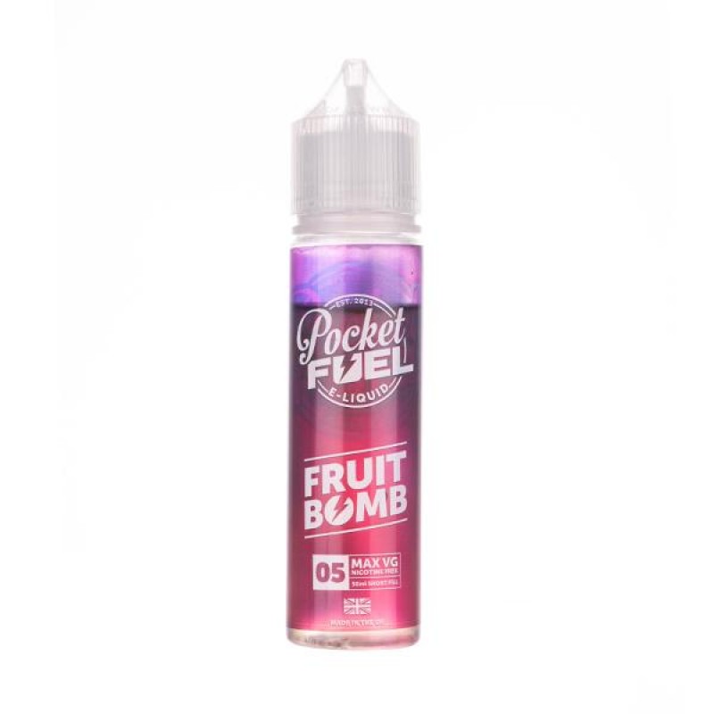 Fruit Bomb Shortfill E-Liquid by Pocket Fuel